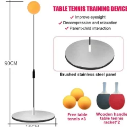 The Relaxation Nook Fitness-Gadgets|Gesundheits- Und Entspannungstools-Ping Pong Flex Trainer – Übungshilfen zur Verbesserung der Fähigkeiten