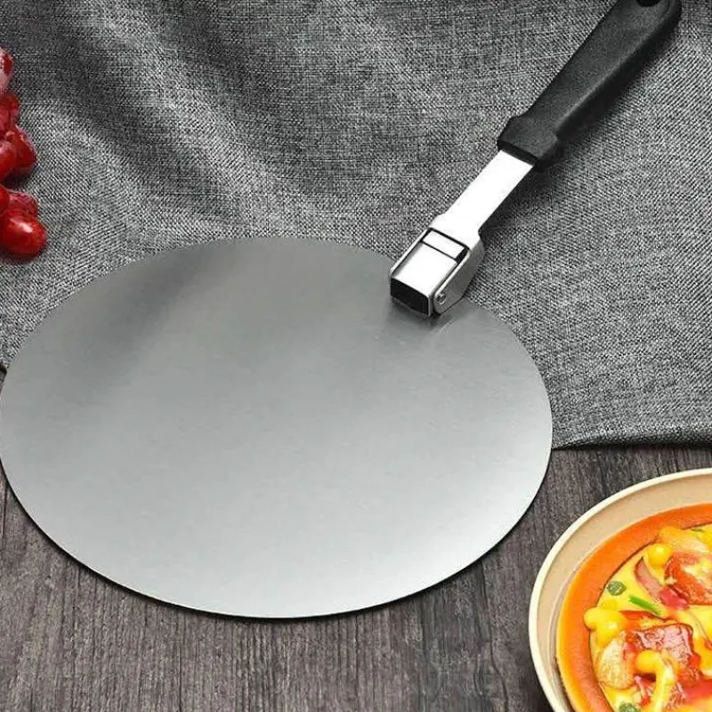 Tom Küche & Esszimmer-Pizzaschaufel aus Edelstahl – perfektes Backwerkzeug für Kuchen, Brot und Desserts