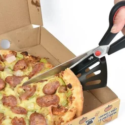 The Culinary Kit Küche & Esszimmer-Pizzaschneider-Schere – Küchenwerkzeug zum einfachen Pizzaschneiden