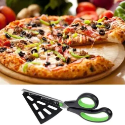 The Culinary Kit Küche & Esszimmer-Pizzaschneider-Schere – Küchenwerkzeug zum einfachen Pizzaschneiden