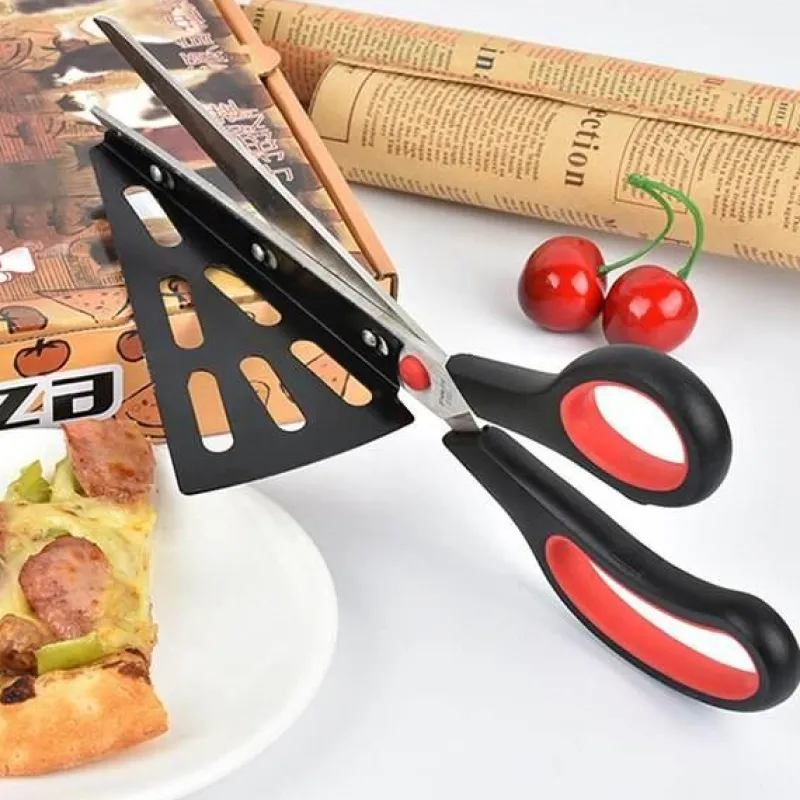 The Culinary Kit Küche & Esszimmer-Pizzaschneider-Schere – Küchenwerkzeug zum einfachen Pizzaschneiden