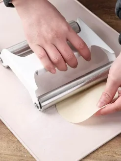 Tom Küche & Esszimmer-Pizzateig-Docker aus Edelstahl – Teigroller zum Backen