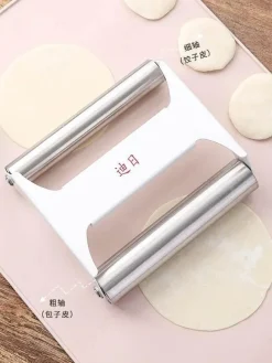 Tom Küche & Esszimmer-Pizzateig-Docker aus Edelstahl – Teigroller zum Backen