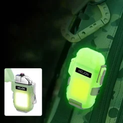 The Outdoor Vault Outdoor-Artikel|Heimwerkzeuge-Plasma-Feuerzeug – Transparentes wiederaufladbares Design