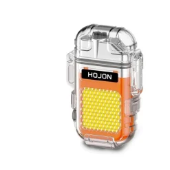 The Outdoor Vault Outdoor-Artikel|Heimwerkzeuge-Plasma-Feuerzeug – Transparentes wiederaufladbares Design