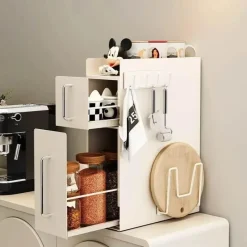 Space Savvy Küche & Esszimmer-Platzsparender Küchen-Organizerschrank – kompakte Aufbewahrungslösung