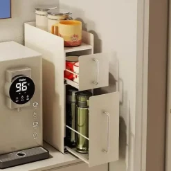 Space Savvy Küche & Esszimmer-Platzsparender Küchen-Organizerschrank – kompakte Aufbewahrungslösung