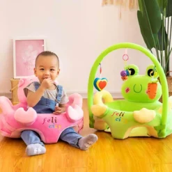 Kinder The Decor Haven Kinderwagen & Zubehör-Plüsch-Babysitzerhöhung – Bequemer Kinderstuhl