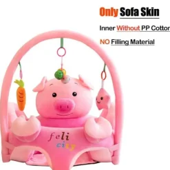 Kinder The Decor Haven Kinderwagen & Zubehör-Plüsch-Babysitzerhöhung – Bequemer Kinderstuhl