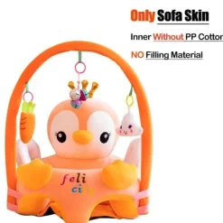 Kinder The Decor Haven Kinderwagen & Zubehör-Plüsch-Babysitzerhöhung – Bequemer Kinderstuhl