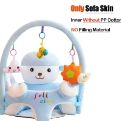 Kinder The Decor Haven Kinderwagen & Zubehör-Plüsch-Babysitzerhöhung – Bequemer Kinderstuhl