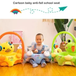 Kinder The Decor Haven Kinderwagen & Zubehör-Plüsch-Babysitzerhöhung – Bequemer Kinderstuhl