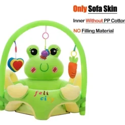 Kinder The Decor Haven Kinderwagen & Zubehör-Plüsch-Babysitzerhöhung – Bequemer Kinderstuhl