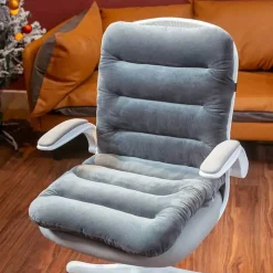 The Decor Haven Autozubehör|Automobilindustrie-Plüschiges Bürositzkissen – bequemes Rückenstützkissen