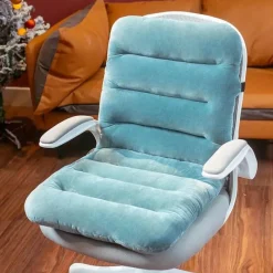 The Decor Haven Autozubehör|Automobilindustrie-Plüschiges Bürositzkissen – bequemes Rückenstützkissen