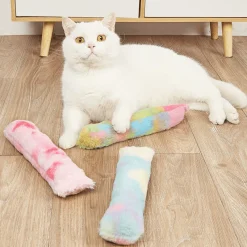 TailTrend Haustierspielzeug-Plüsch-Katzenschwanz-Kissenspielzeug – entzückender Katzen-Akzent für die Inneneinrichtung