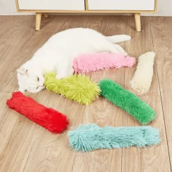 TailTrend Haustierspielzeug-Plüsch-Katzenschwanz-Kissenspielzeug – entzückender Katzen-Akzent für die Inneneinrichtung