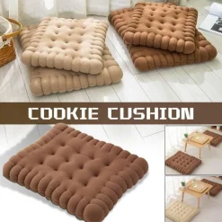 The Gilded Nest Wohndeko-Plüsch-Kekskissen – Kreatives Dekokissen