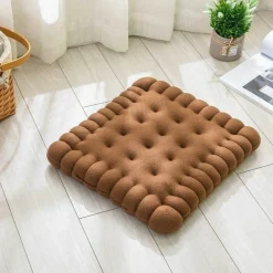 The Gilded Nest Wohndeko-Plüsch-Kekskissen – Kreatives Dekokissen