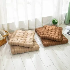 The Gilded Nest Wohndeko-Plüsch-Kekskissen – Kreatives Dekokissen