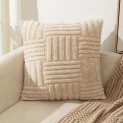 Cozy Cushions Bettzeug-Plüsch-Kissenbezug – weicher, dekorativer Kissenbezug