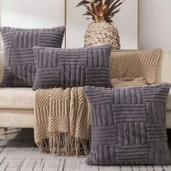 Cozy Cushions Bettzeug-Plüsch-Kissenbezug – weicher, dekorativer Kissenbezug