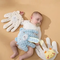 Kinder The Decor Haven Kinderwagen & Zubehör|Babyspielzeug-Plüsch-Kuschelbär-Schlafspielzeug – weicher automatischer Baby-Schnuller