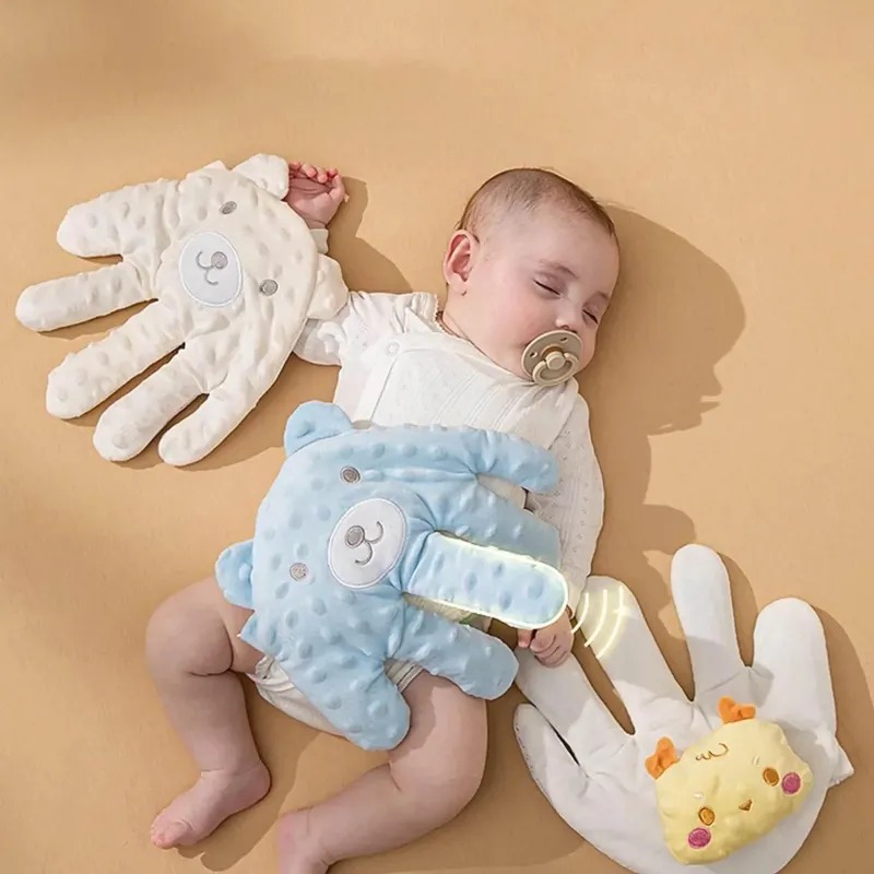 Kinder The Decor Haven Kinderwagen & Zubehör|Babyspielzeug-Plüsch-Kuschelbär-Schlafspielzeug – weicher automatischer Baby-Schnuller