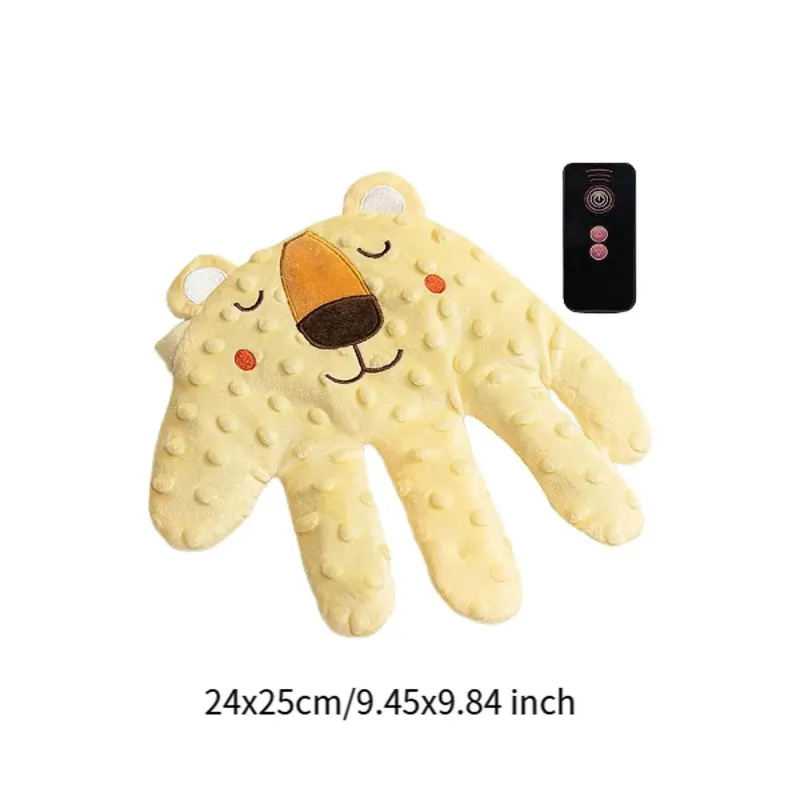 Kinder The Decor Haven Kinderwagen & Zubehör|Babyspielzeug-Plüsch-Kuschelbär-Schlafspielzeug – weicher automatischer Baby-Schnuller