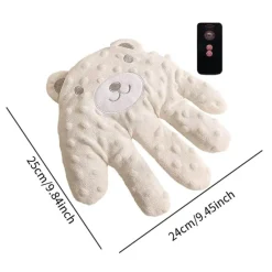 Kinder The Decor Haven Kinderwagen & Zubehör|Babyspielzeug-Plüsch-Kuschelbär-Schlafspielzeug – weicher automatischer Baby-Schnuller