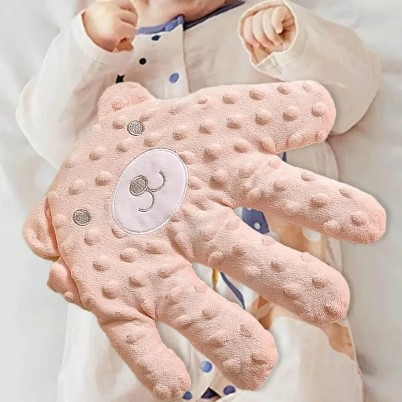 Kinder The Decor Haven Kinderwagen & Zubehör|Babyspielzeug-Plüsch-Kuschelbär-Schlafspielzeug – weicher automatischer Baby-Schnuller