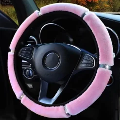 Wild u0026 Free Gear Autozubehör|Automobilindustrie-Plüsch-Radabdeckung fürs Auto – weiches, gemütliches Accessoire