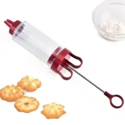 Tom Küche & Esszimmer-Plätzchen-Dekorationsset mit Gebäckspritze und Kuchenpresse für kreatives Backen