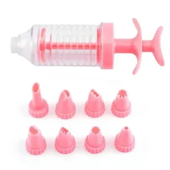 Tom Küche & Esszimmer-Plätzchen-Dekorationsset mit Gebäckspritze und Kuchenpresse für kreatives Backen