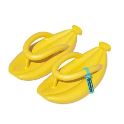 Damen Wilderness Haven Herrenschuhe|Damenschuhe-Plush Banana Flip Flops – Bequeme, weiche EVA-Sandalen