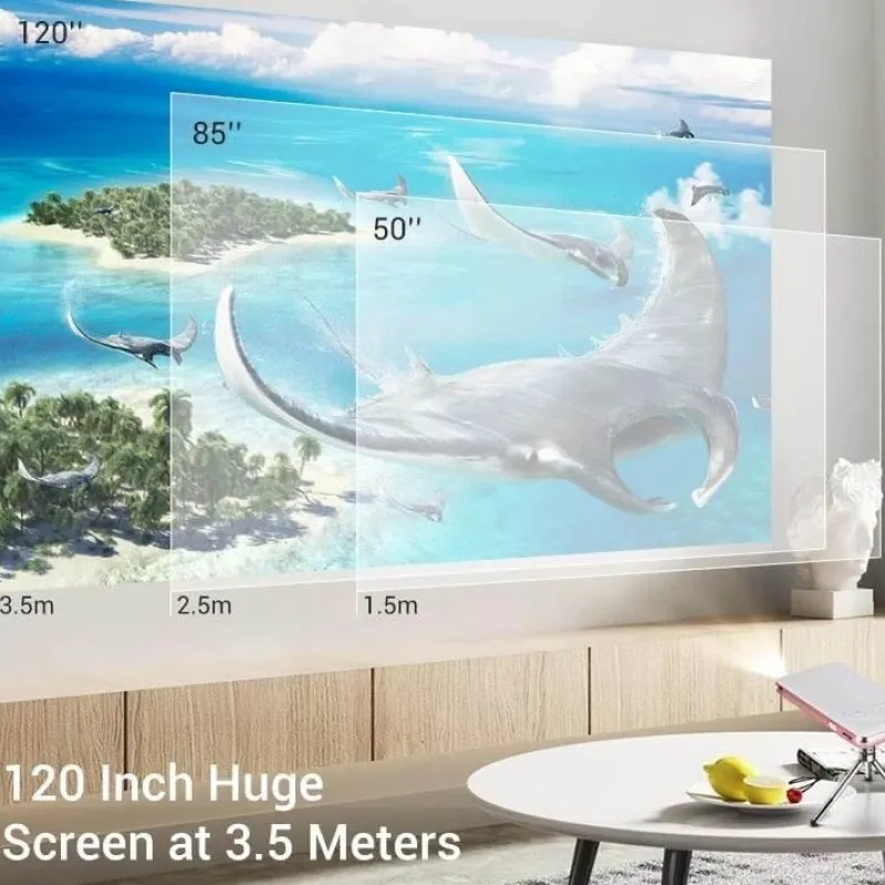 Comfort u0026 Style Gadgets Für Zuhause-Pocket Cinema-Projektor – Tragbarer Smart-Projektor