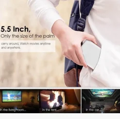 Comfort u0026 Style Gadgets Für Zuhause-Pocket Cinema-Projektor – Tragbarer Smart-Projektor