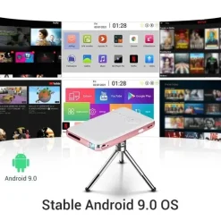 Comfort u0026 Style Gadgets Für Zuhause-Pocket Cinema-Projektor – Tragbarer Smart-Projektor