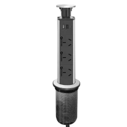 The Decor Haven Gadgets Für Zuhause-Pop-Up-Steckdosenleiste – Kabelmanagement-Organizer für Schreibtische