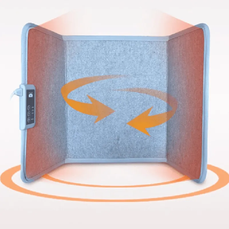 Cozy Living Möbel|Heimwerkzeuge-Portable Electric Folding Space Heater - Compact Warmth for Home Office