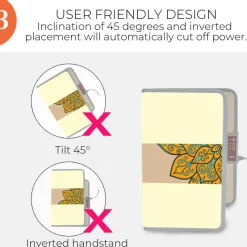 Cozy Living Möbel|Heimwerkzeuge-Portable Electric Folding Space Heater - Compact Warmth for Home Office