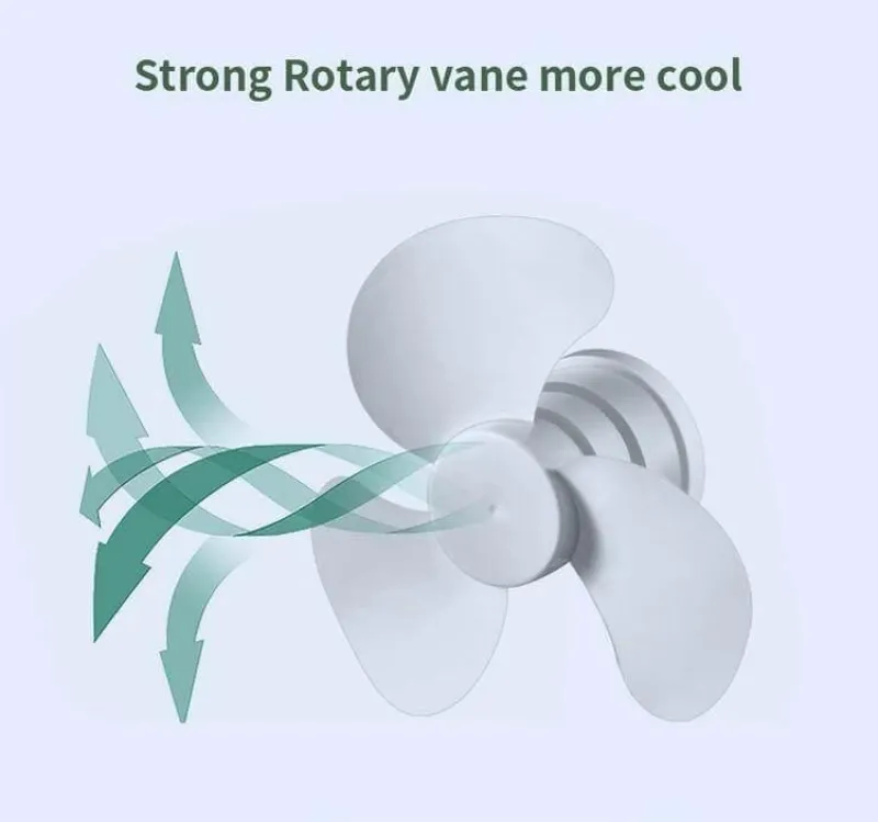 Comfort u0026 Style Beleuchtung-Portable Remote Control Air Conditioner Humidifier with LED Light - Compact Cooling Solution