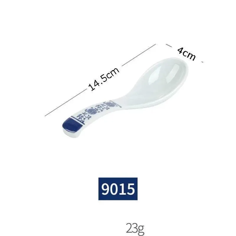 Elegance at the Table Küche & Esszimmer-Porzellan-Geschirrset - Blau-weißes Imitationsgeschirr