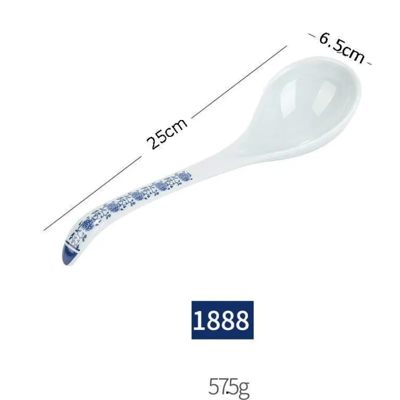 Elegance at the Table Küche & Esszimmer-Porzellan-Geschirrset - Blau-weißes Imitationsgeschirr