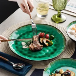 Elegance at the Table Küche & Esszimmer-Porzellan-Geschirrset - Elegantes Geschirr für Zuhause