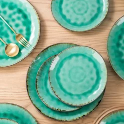 Elegance at the Table Küche & Esszimmer-Porzellan-Geschirrset - Elegantes Geschirr für Zuhause