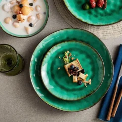 Elegance at the Table Küche & Esszimmer-Porzellan-Geschirrset - Elegantes Geschirr für Zuhause