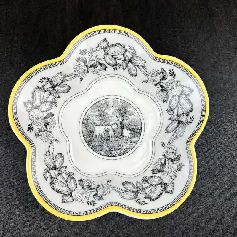 Feast u0026 Flair Küche & Esszimmer-Porzellan-Geschirrset - Teller, Tassen, Schüsseln, Tabletts