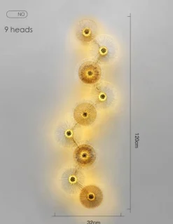 Comfort u0026 Style Beleuchtung-Postmoderne Glaswandlampe – Elegante, stilvolle Beleuchtungsvorrichtung