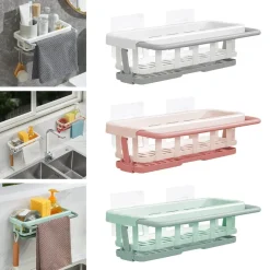 Space Savvy Küche & Esszimmer-Praktisches Mehrzweck-Spülbecken-Organizer-Aufbewahrungsregal